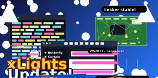 xLights 2025.12: 11 verbeteringen en 13 bugfixes