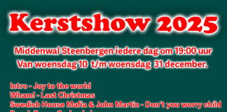 De 2025 kerstshow draait!