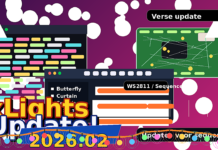 xLights 2026.02: 12 verbeteringen en 7 bugfixes