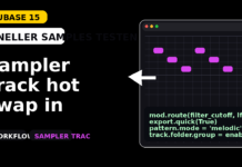 Sampler Track hot swap in Cubase 15 is perfect voor snelle sound choices